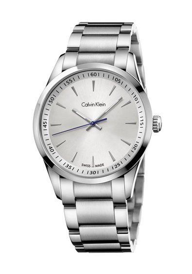 Calvin klein stainless shop steel back water resistant